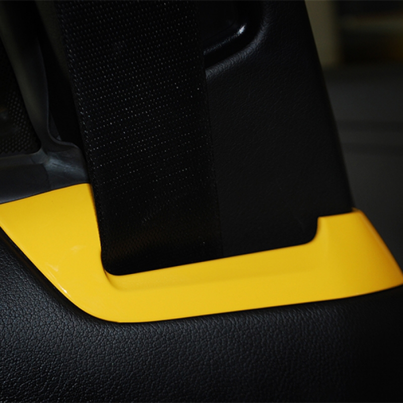 Painted Seatbelt Apertures for Porsche
