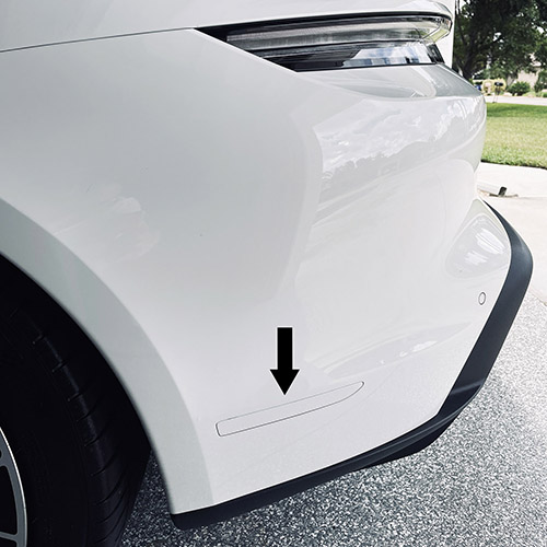 Rear Reflectors - Taycan