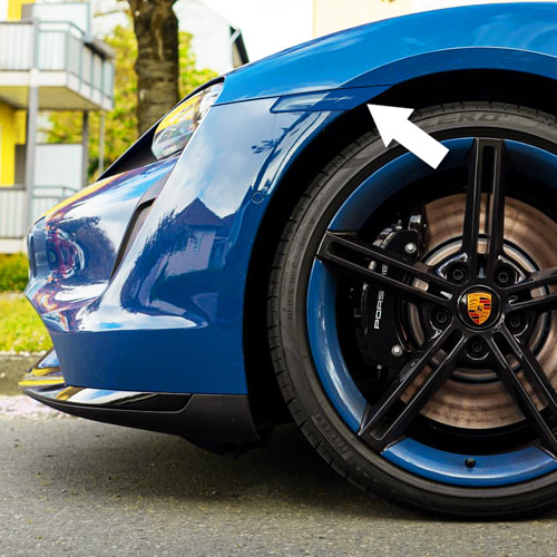 Painted Sidemarkers - Taycan (pair)